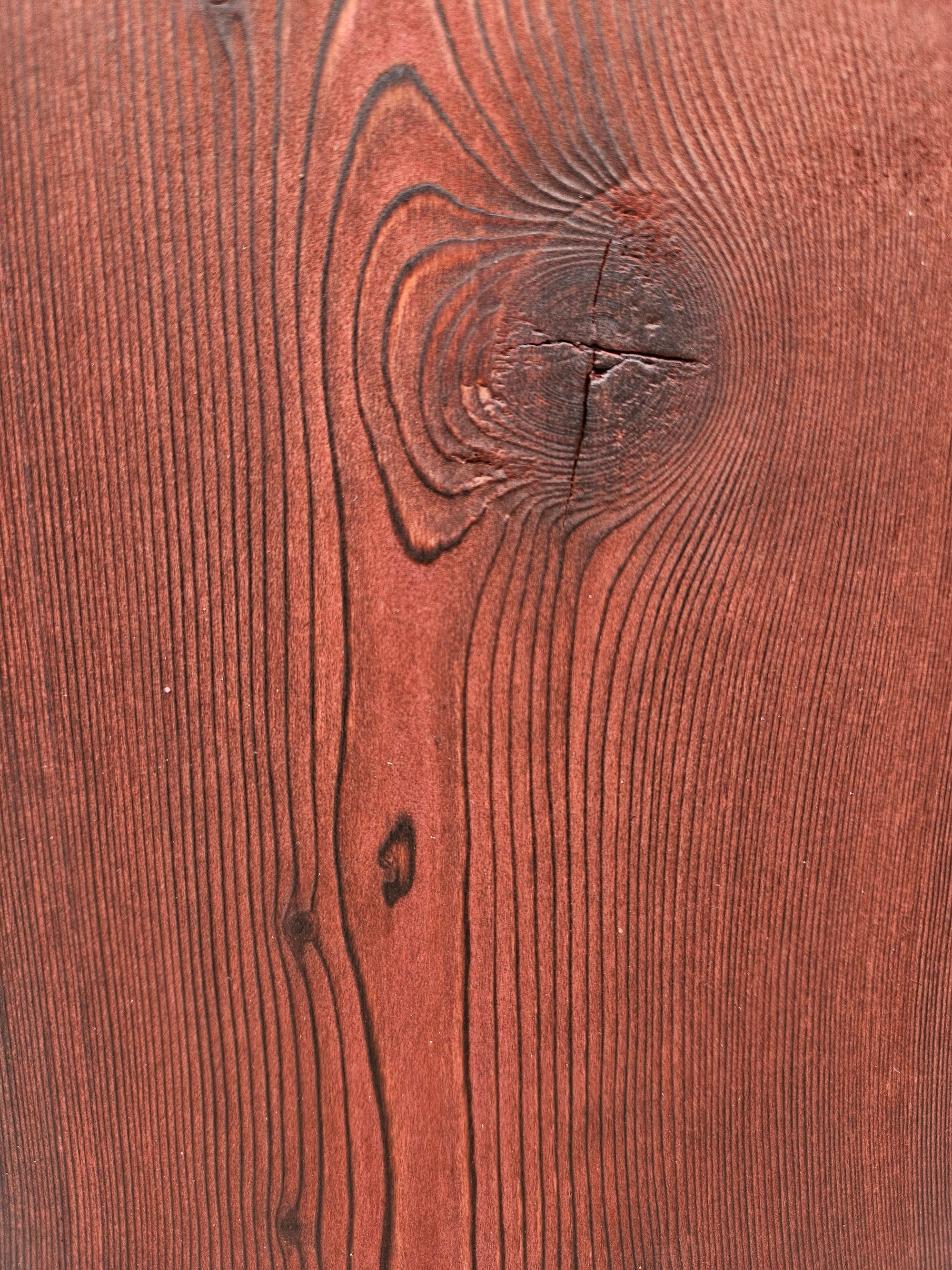 Brett (gebürstet + gebrannt) – Dunkle Kirsche