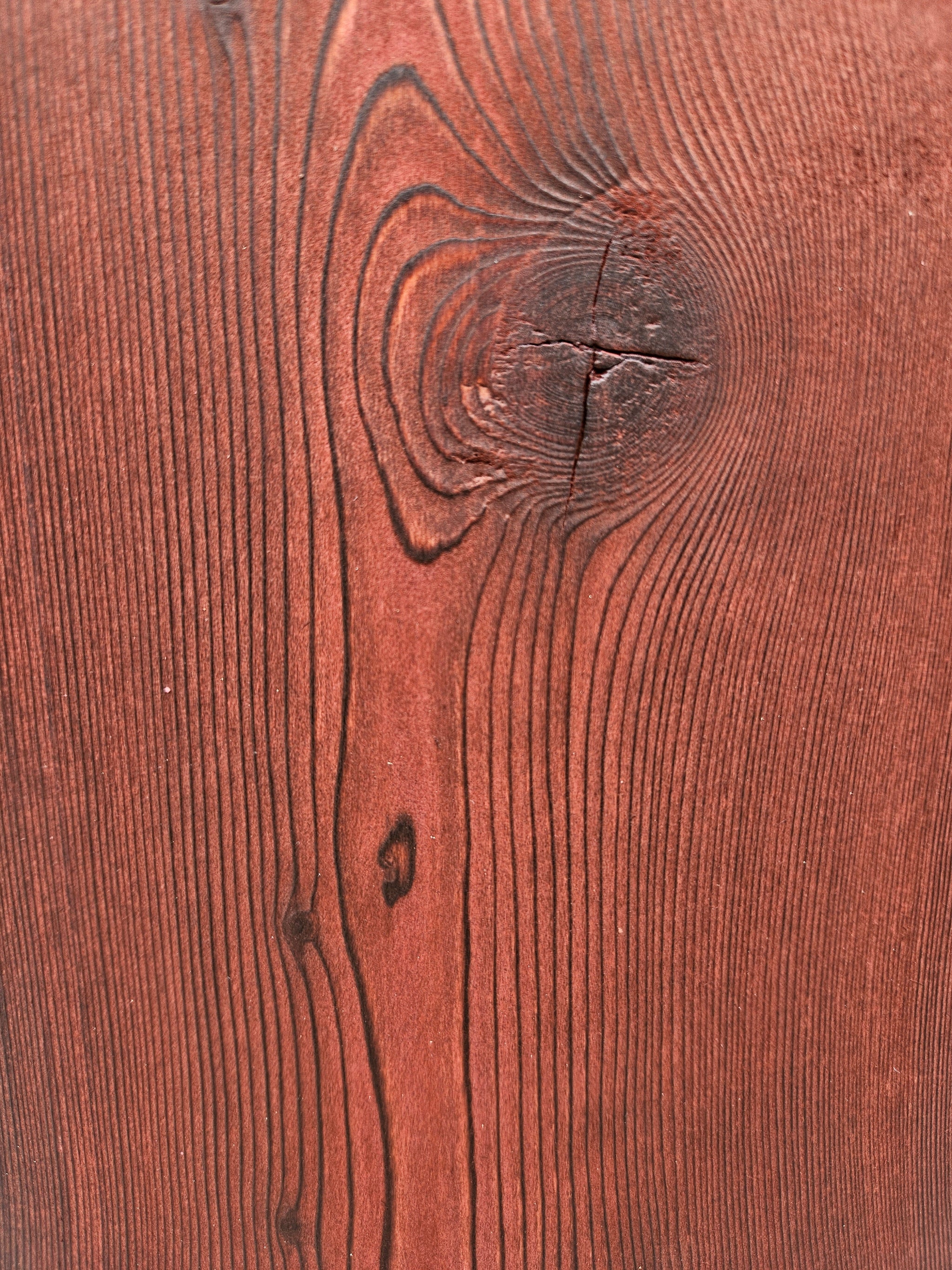 Brett (gebürstet + gebrannt) – Dunkle Kirsche