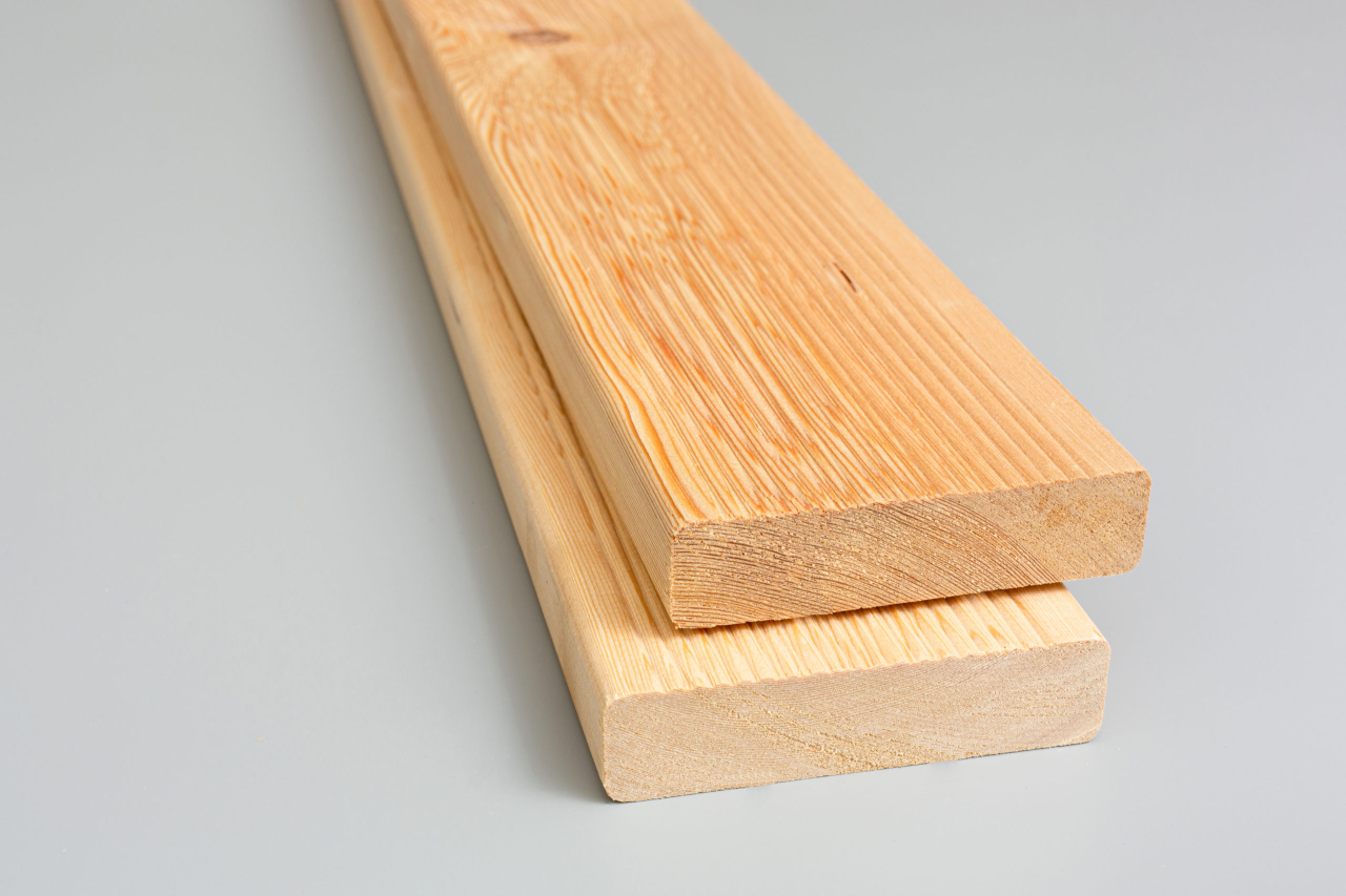 Terrassendielen mit Rillen 24 x 145 x 4000