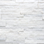 Dekorativen kamen - Kamnita obloga Pearl White (bela)